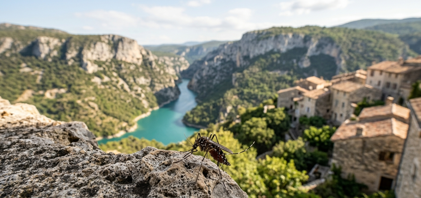 Moustiques à Aiguines
