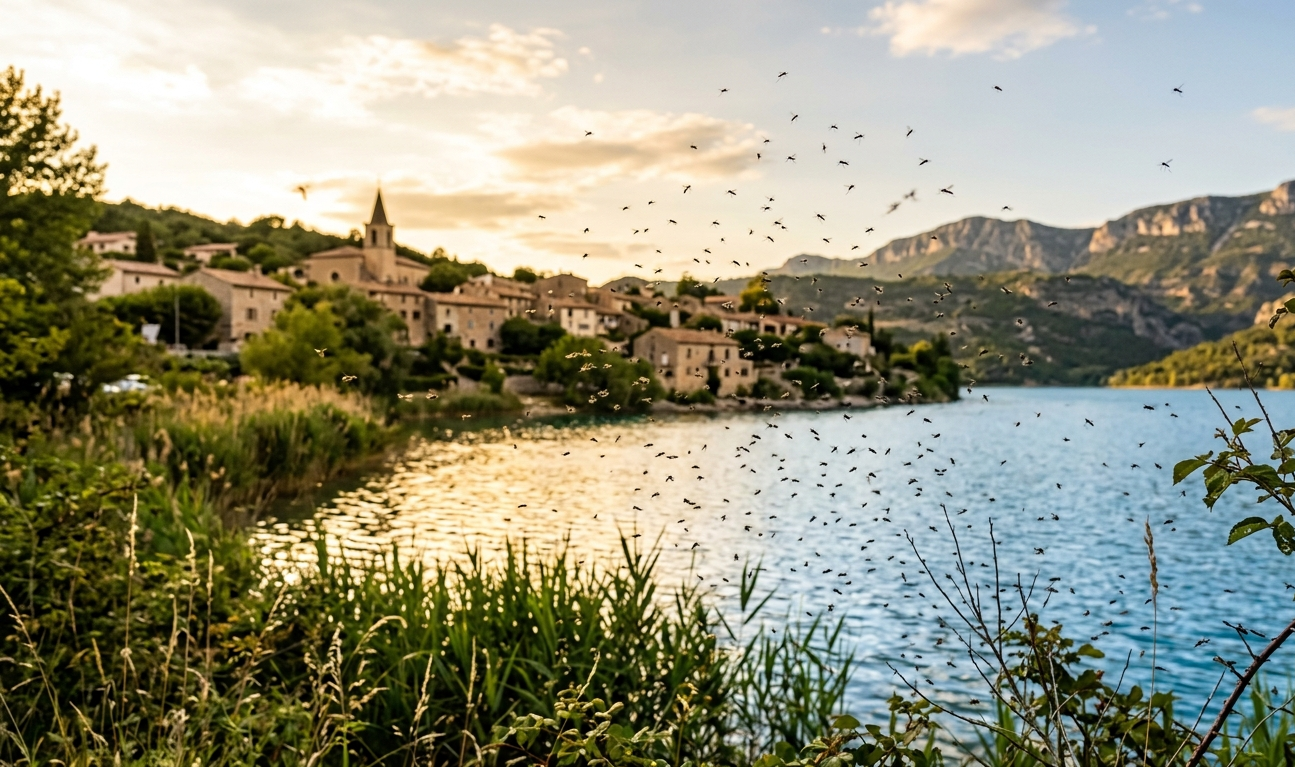 Moustiques à Les Salles-sur-Verdon