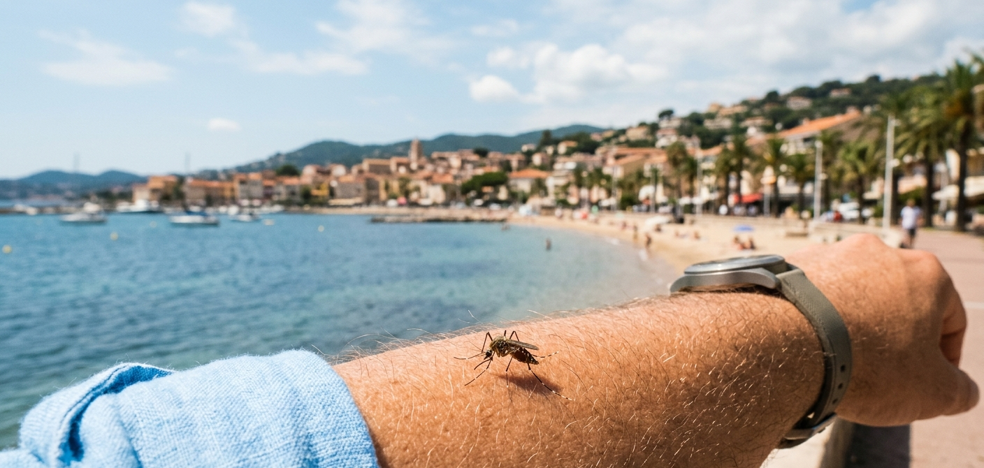 Moustiques sur Sainte-Maxime